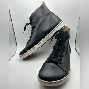 Men's Black High-Top Sneakers